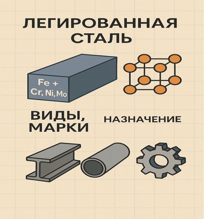 Легированная сталь для лазерной резки: виды и назначение