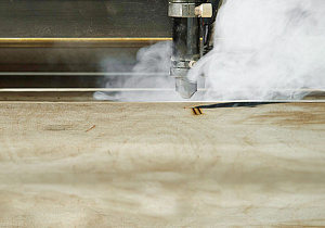 Лазерная резка по дереву